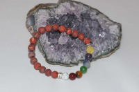 8mm Çakra Mix Doğal Taş Bileklik