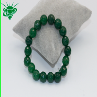 8mm Faset Küre Kesim Kuvars Doğal Taş Bileklik