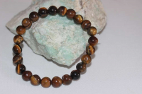 8mm Kaplan Gözü Doğal Taş Bileklik