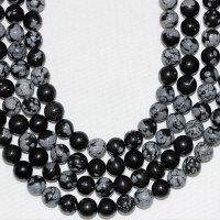 8mm OBSİDYEN DOĞAL TAŞ