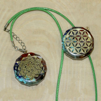 ORGONİT DOĞAL TAŞ ÇAKRA KOLYE