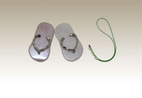 PEMBE KUVARS TERLİK KOLYE