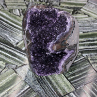 Uruguay Ametist Kütle Taşı