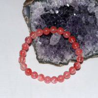 GÜL KUVARS DOĞAL TAŞ BİLEKLİK