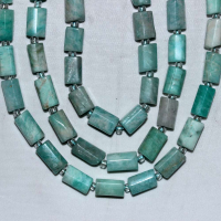 AMAZONİT DOĞAL TAŞ SİLİNDİR KESİM