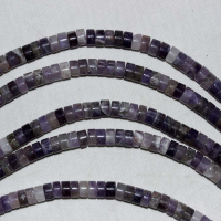 AMETİST DOĞAL TAŞ RONDELA KESİM