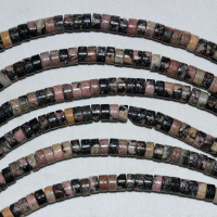 RODONİT DOĞAL TAŞ RONDELA KESİM