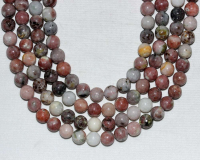 8mm PEMBE JASPER DİZİ DOĞAL TAŞ