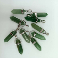 AVENTURİN (PANDÜL-ÇİVİ MODEL) DOĞAL TAŞ KOLYE