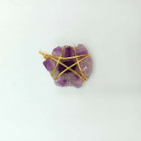 AMETİST DOĞAL TAŞ KOLYE UCU