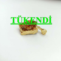 SİTRİN DOĞAL TAŞ KOLYE UCU