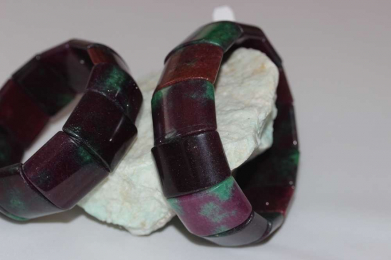 20x25mm Rolex Kesim Kuvars Doğal Taş Bileklik