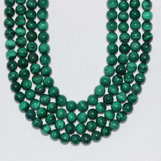 6mm (AA KALİTE ) MALAHİT DOĞAL TAŞ