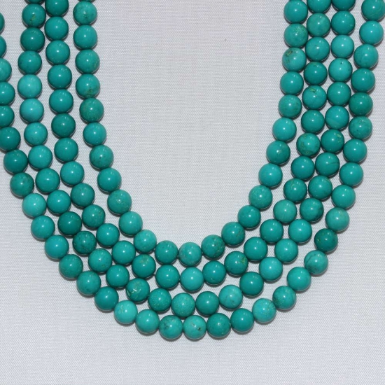 6mm TURKUAZ DOĞAL TAŞ