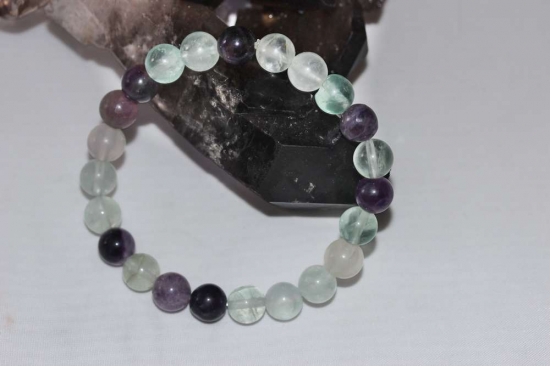 8mm Doğal Taş Florit Bileklik