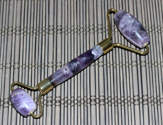 AMETİST DOĞAL MASAJ TAŞI ( FACE ROLLER )