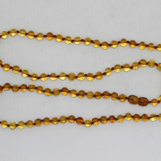 DAMLA KEHRİBAR KOLYE ( 44 Cm )