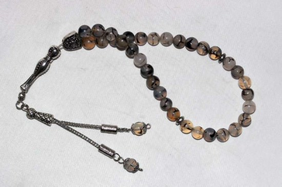 AKİK DOĞAL TAŞ TESBİH