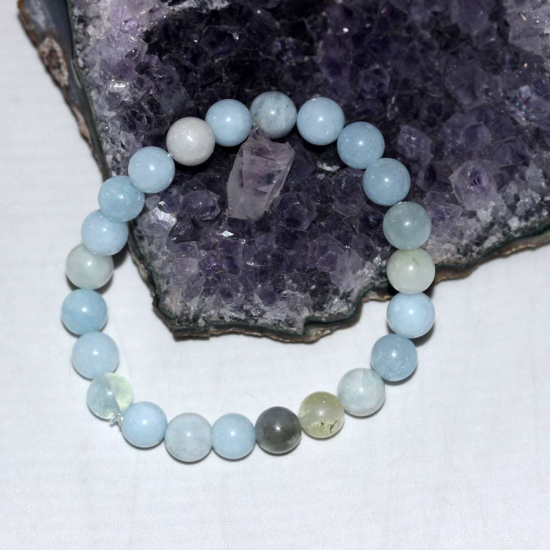 AKUAMARİN DOĞAL TAŞ BİLEKLİK