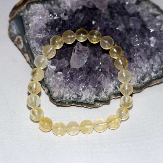 SİTRİN DOĞAL TAŞ BİLEKLİK