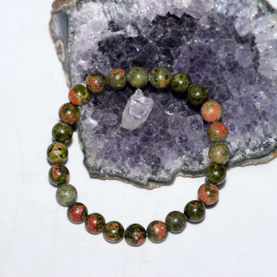 UNAKİT DOĞAL TAŞ BİLEKLİK