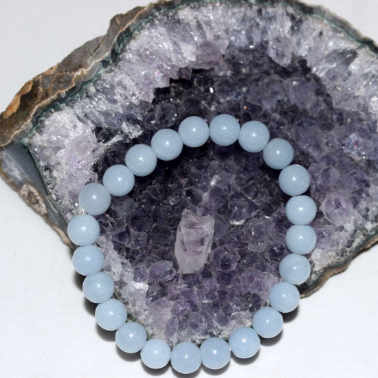 ANJELİT DOĞAL TAŞ BİLEKLİK