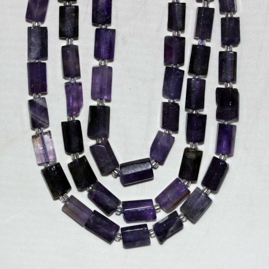 AMETİST DOĞAL TAŞ SİLİNDİR KESİM