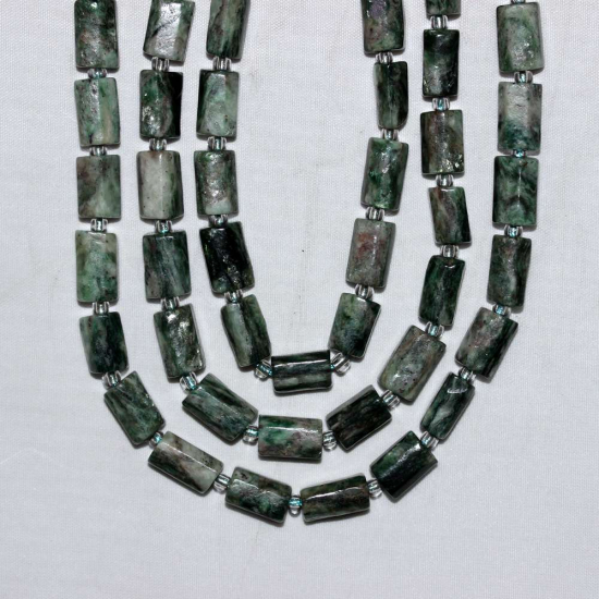 ZÜMRÜT DOĞAL TAŞ SİLİNDİR KESİM