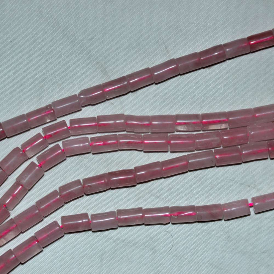 PEMBE KUVARS DOĞAL TAŞ BORU KESİM