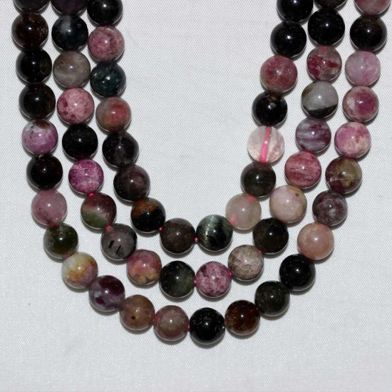 8mm TURMALİN (A KALİTE) DOĞAL TAŞ