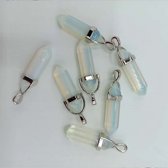 OPAL (PANDÜL-ÇİVİ MODEL) DOĞAL TAŞ KOLYE