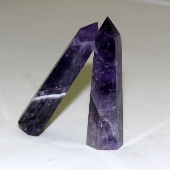 AMETİST ( PİRAMİT-KULE ) PARÇA DOĞAL TAŞ