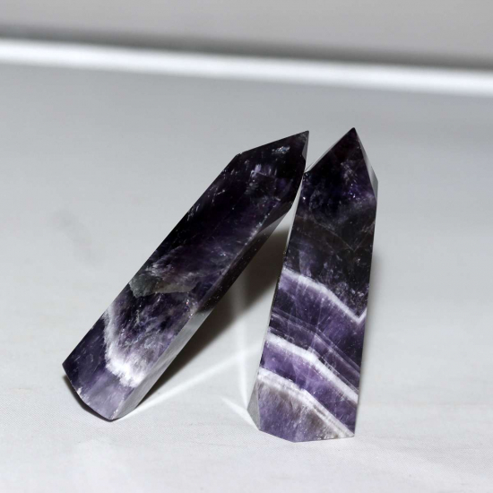 AMETİST ( PİRAMİT-KULE ) PARÇA DOĞAL TAŞ