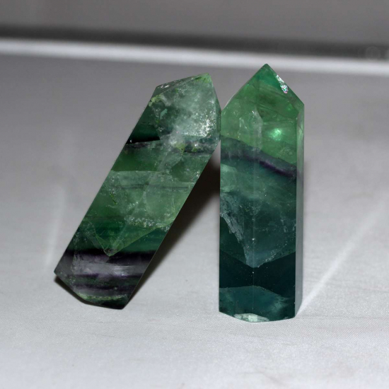 FLORİT ( PİRAMİT-KULE ) PARÇA DOĞAL TAŞ