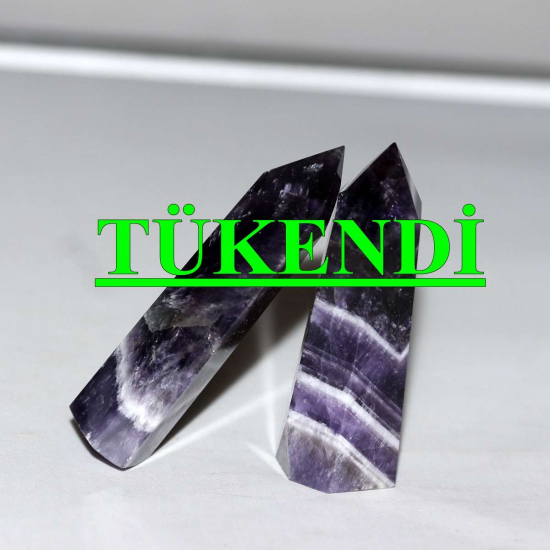 AMETİST ( PİRAMİT-KULE ) PARÇA DOĞAL TAŞ