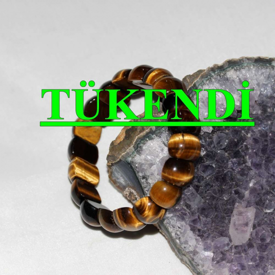 KAPLAN GÖZÜ ROLEX DOĞAL TAŞ BİLEKLİK