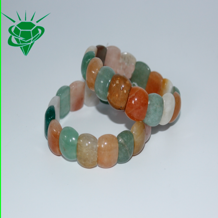 12x16mm Rolex Kesim Çakra Doğal Taş Bileklik