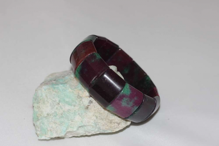 thumb20x25mm Rolex Kesim Kuvars Doğal Taş Bileklik