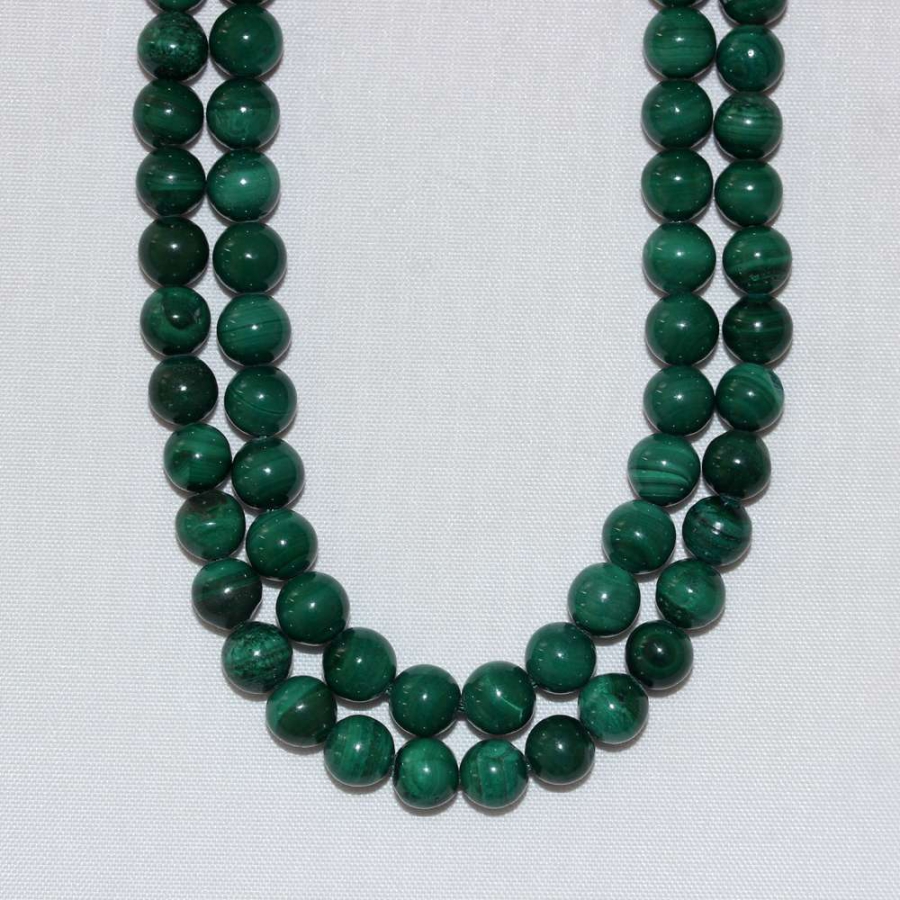 thumb6mm (AA KALİTE ) MALAHİT DOĞAL TAŞ