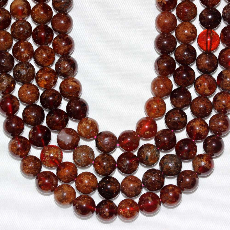 8mm (AA KALİTE ) GRANAT DOĞAL TAŞ