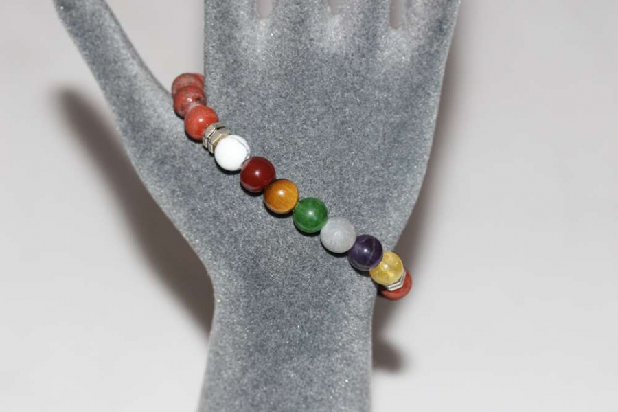 thumb8mm Çakra Mix Doğal Taş Bileklik