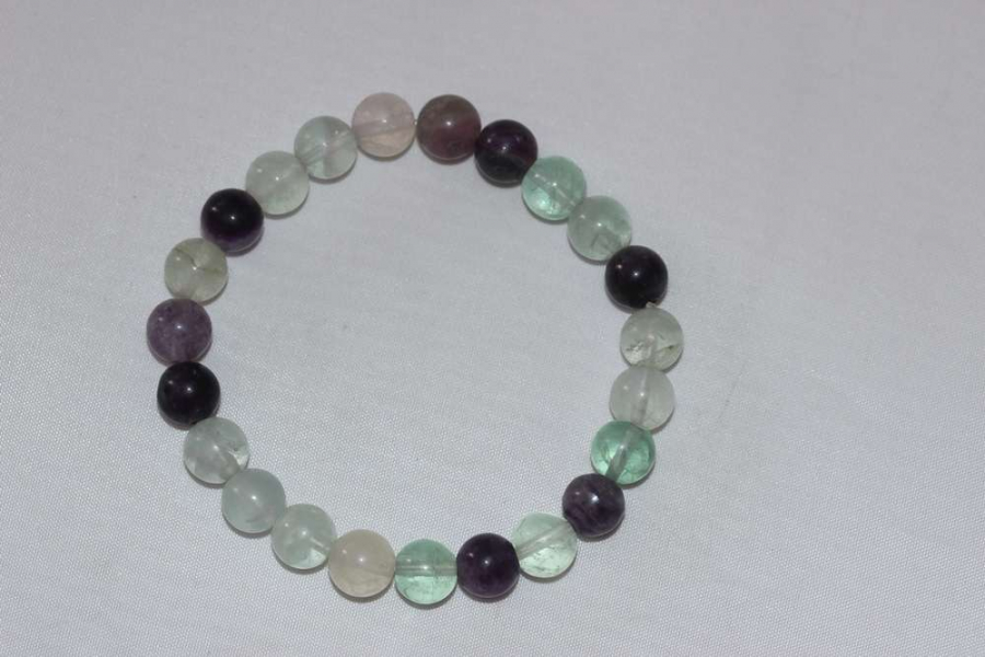 thumb8mm Doğal Taş Florit Bileklik