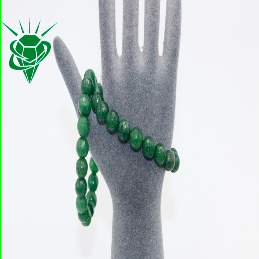 thumb8mm Faset Küre Kesim Kuvars Doğal Taş Bileklik