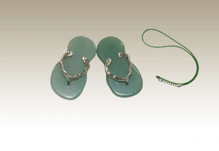 AVENTURİN TERLİK KOLYE