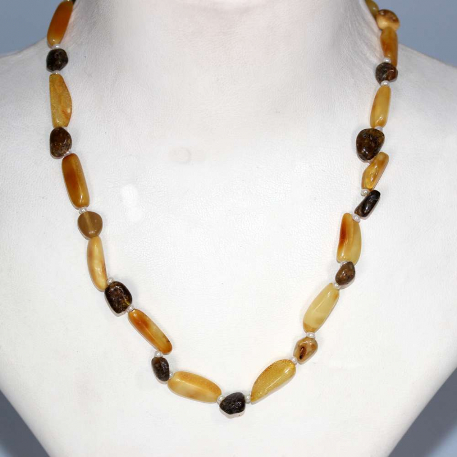 thumbAMORF KESİM KEHRİBAR BEBEK KOLYE