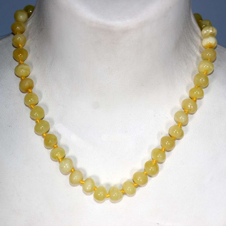 thumbDAMLA KEHRİBAR BEBEK KOLYE ( 22 Cm )