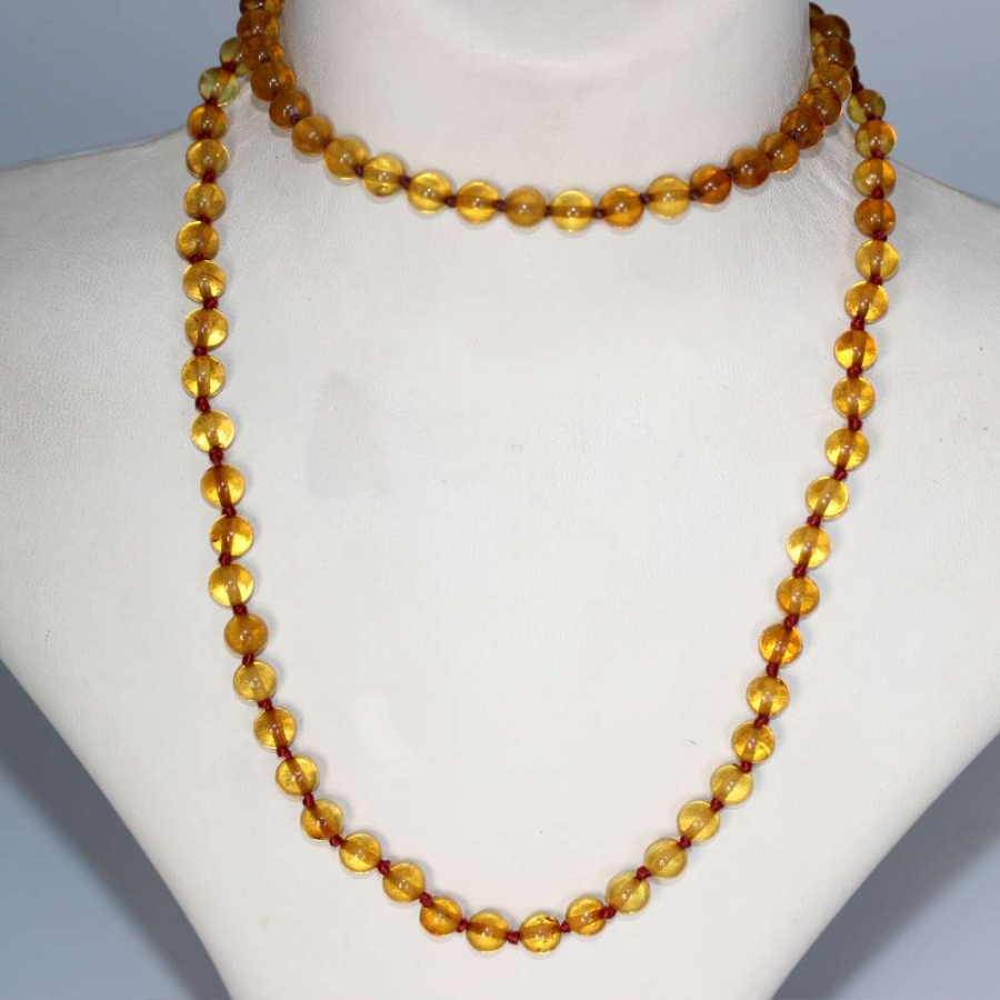 thumbDAMLA KEHRİBAR KOLYE ( 44 Cm )