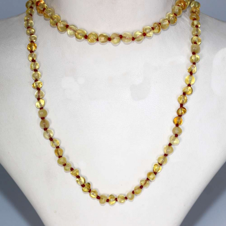 thumbDAMLA KEHRİBAR KOLYE ( 44 Cm )