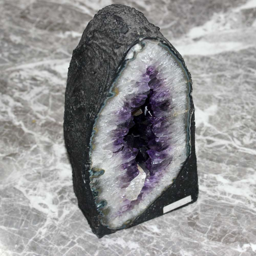 Uruguay Jeot Ametist Kütle Taşı