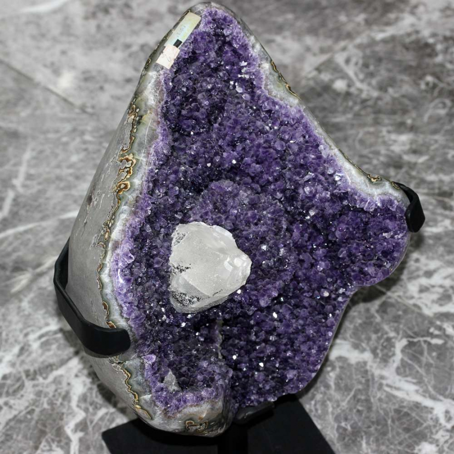 Ametist ( Kiristal Uçlu ) Kütle Taşı